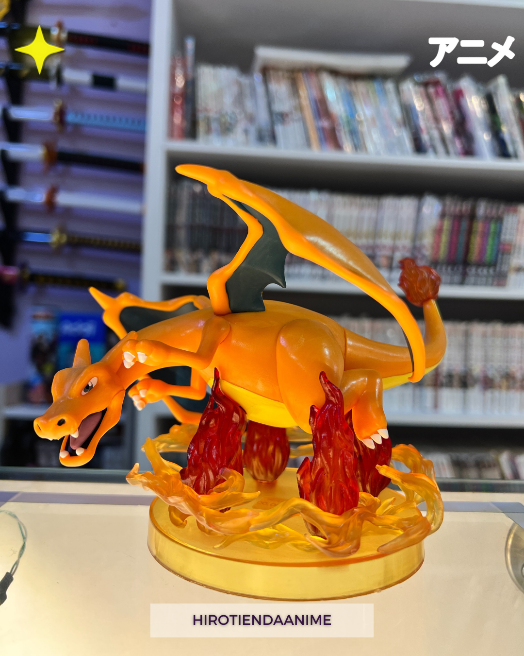 Figura Charizard:El Dragón de Fuego-Pokemon