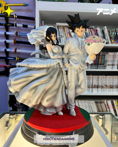 Figura Boda de Goku y Milk-Dragon Ball Z💍