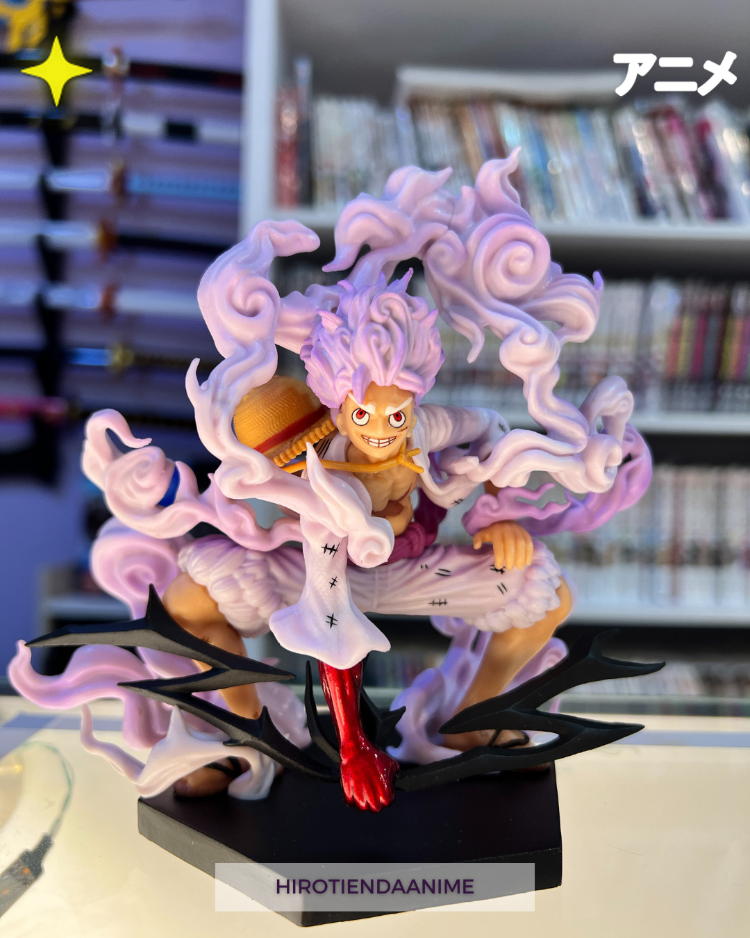 Figura Monkey D. Luffy - Gear 5☁️