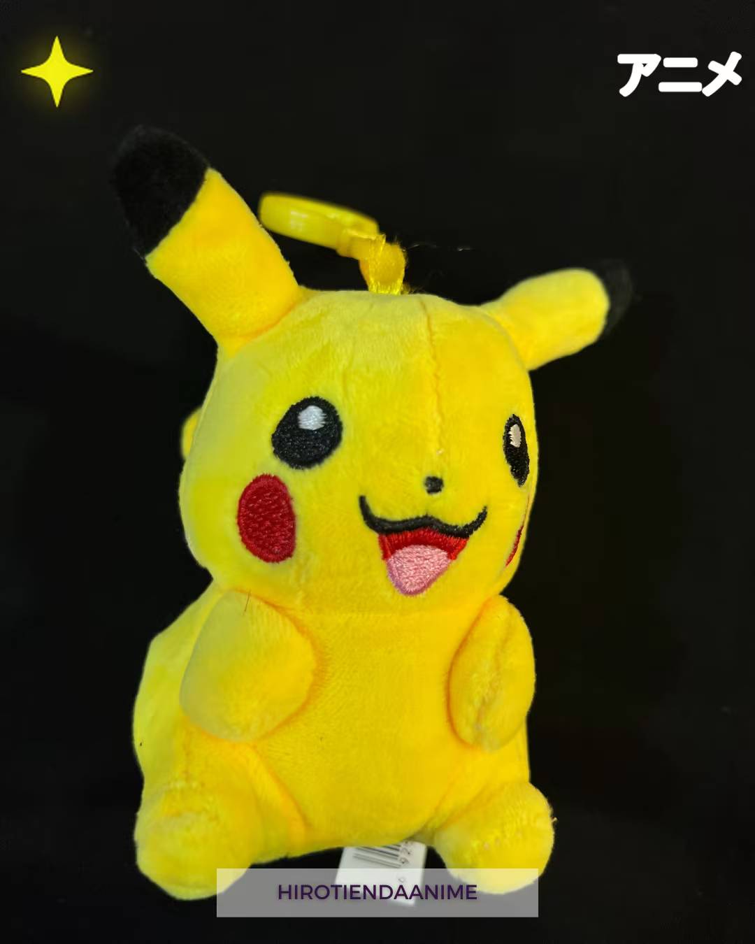 Llavero de Peluche Pikachu-Pokemon