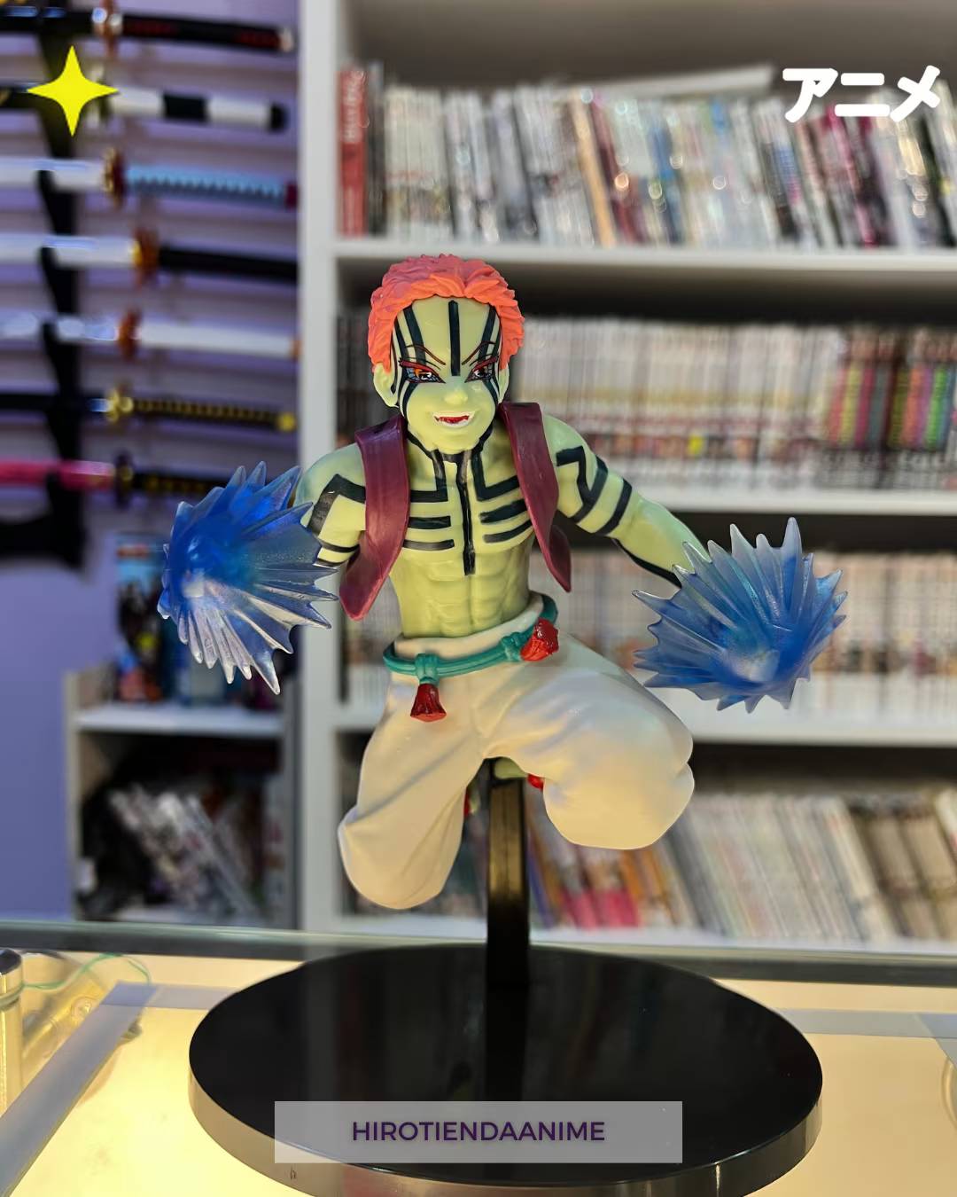Figura Akaza Tercera Luna Superior-Demon Slayer