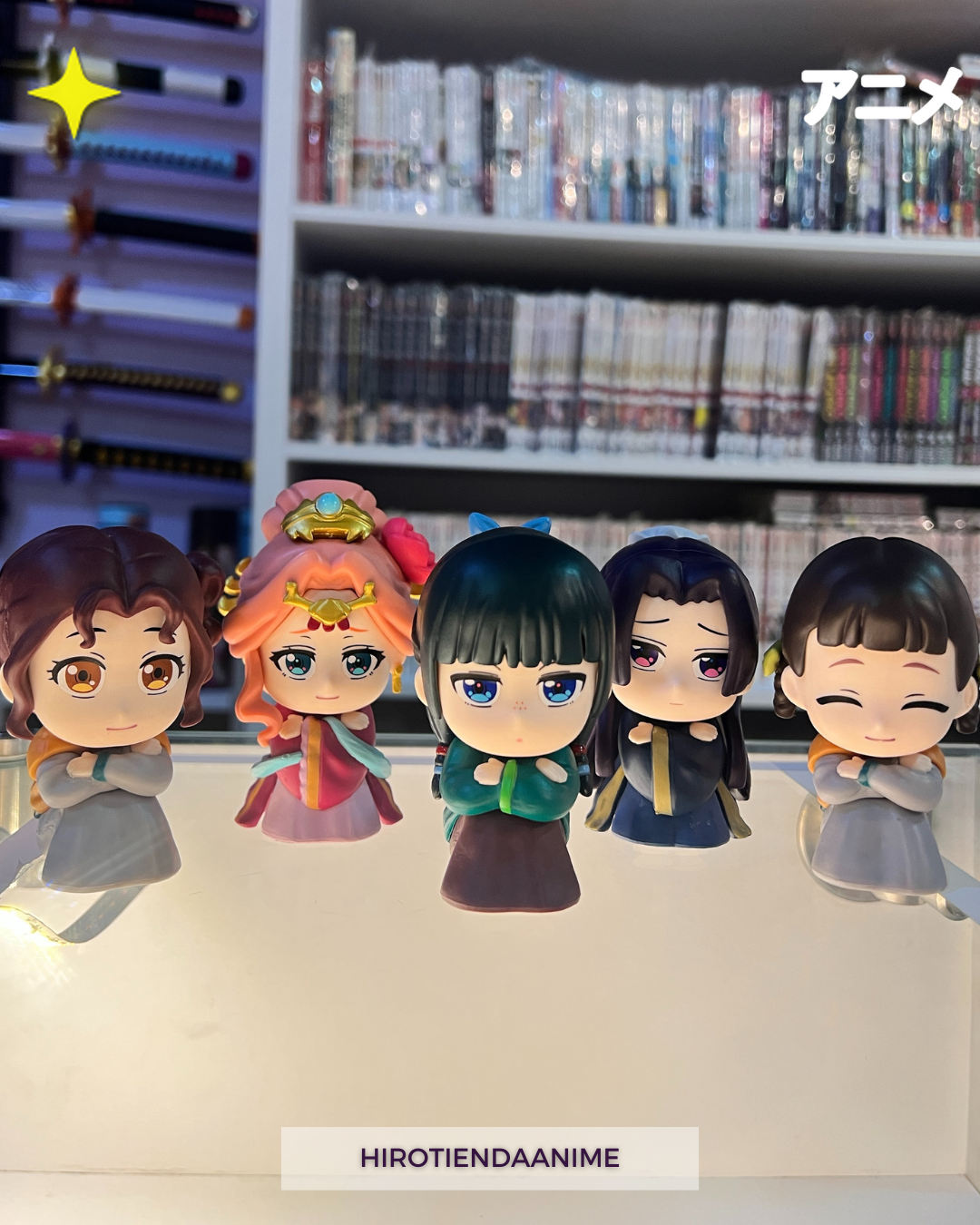 Set de Figuras Chibi – Diarios de la Boticaria