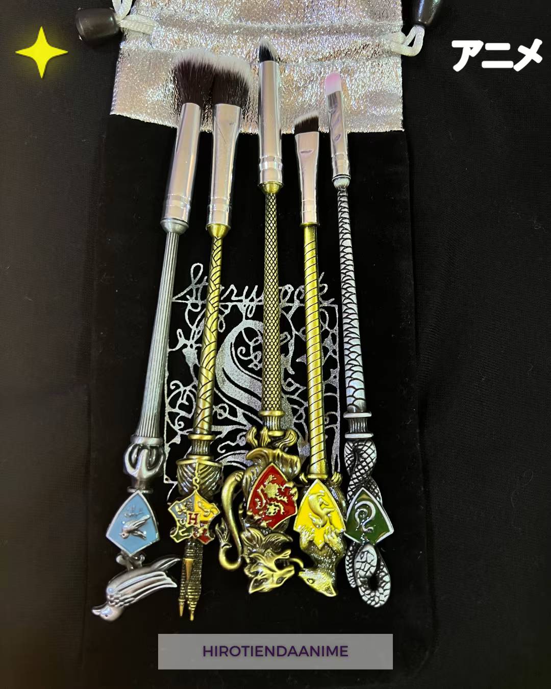 Set de Brochas para Ojos Harry Potter – Casas de Hogwarts