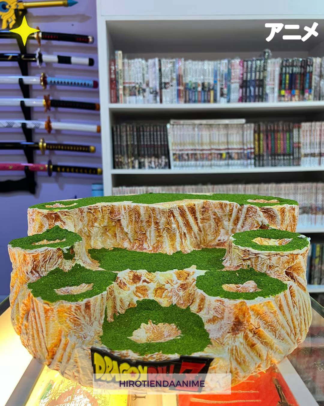 Base Diorama Escenario de Montaña-Dragon Ball