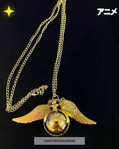 Collar Reloj Golden Snitch - Harry Potter