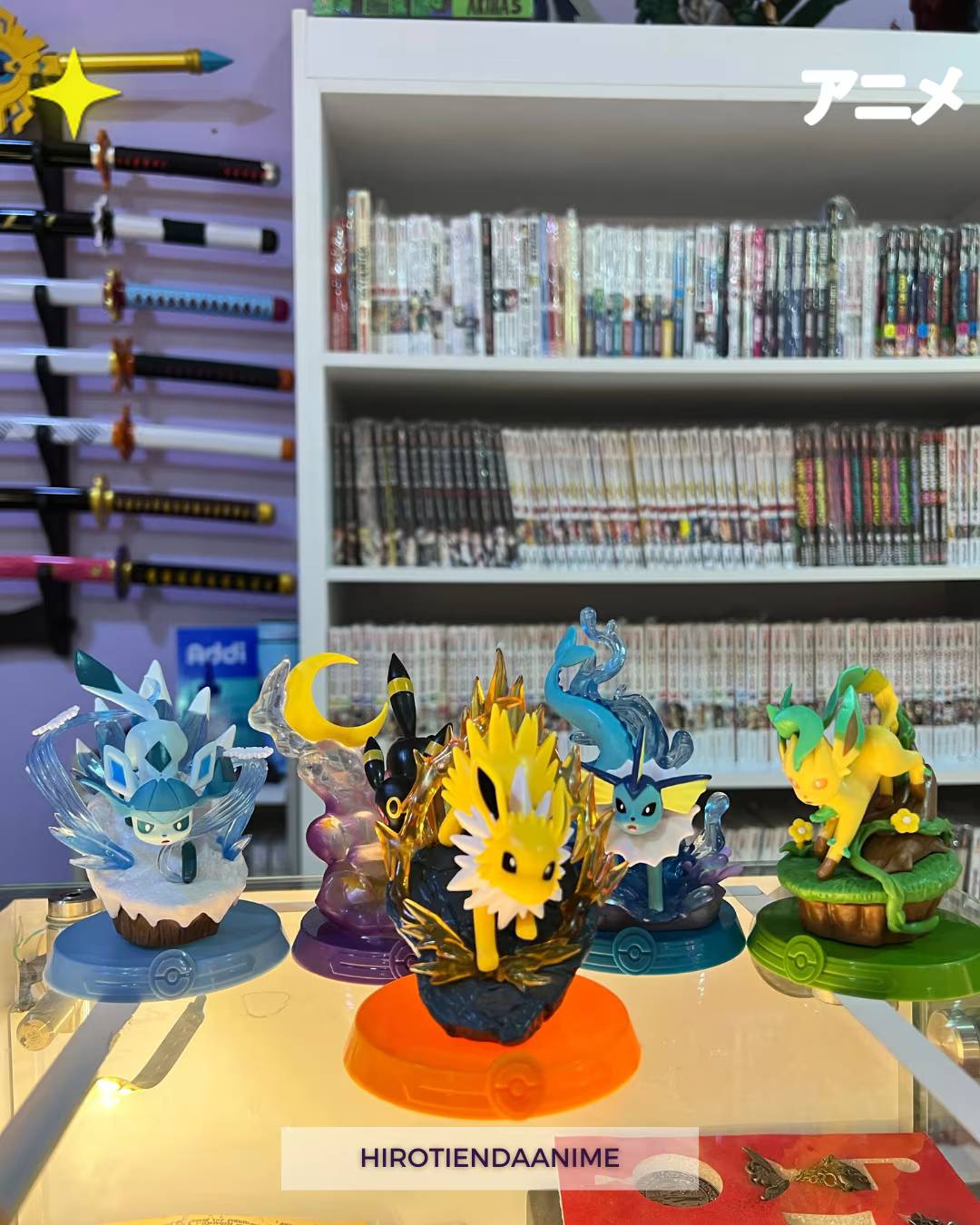 Figuras Eevee & Evolutions-Pokemon