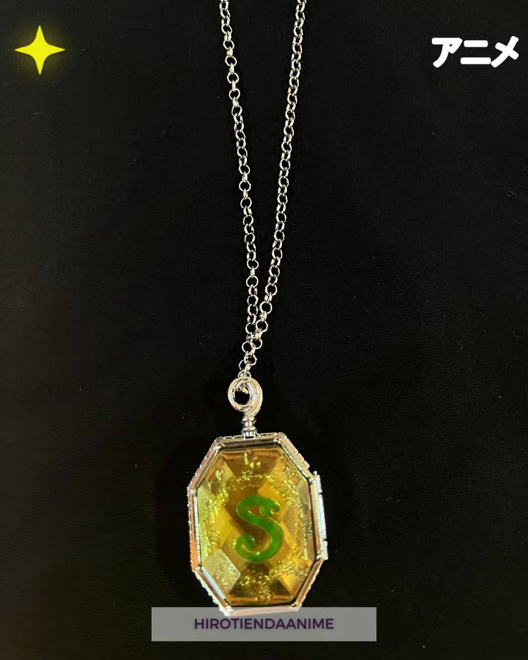 Collar Guardapelo de Salazar Slytherin -Harry Potter