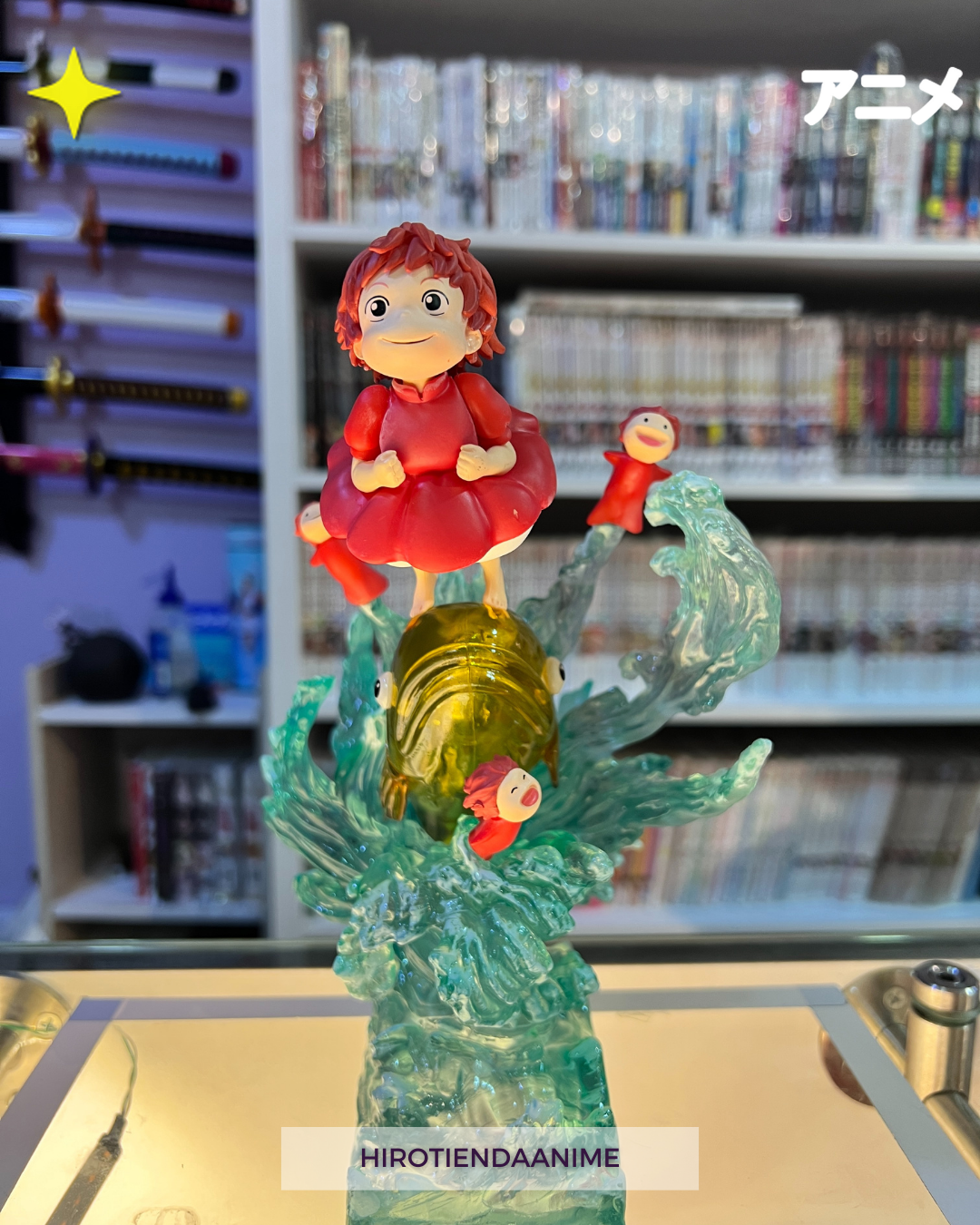 Figura Ponyo Mágica del Océano- Studio Ghibli