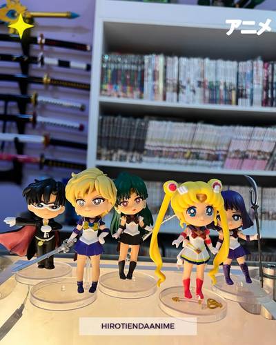Set Figuras Coleccionable Sailor Moon