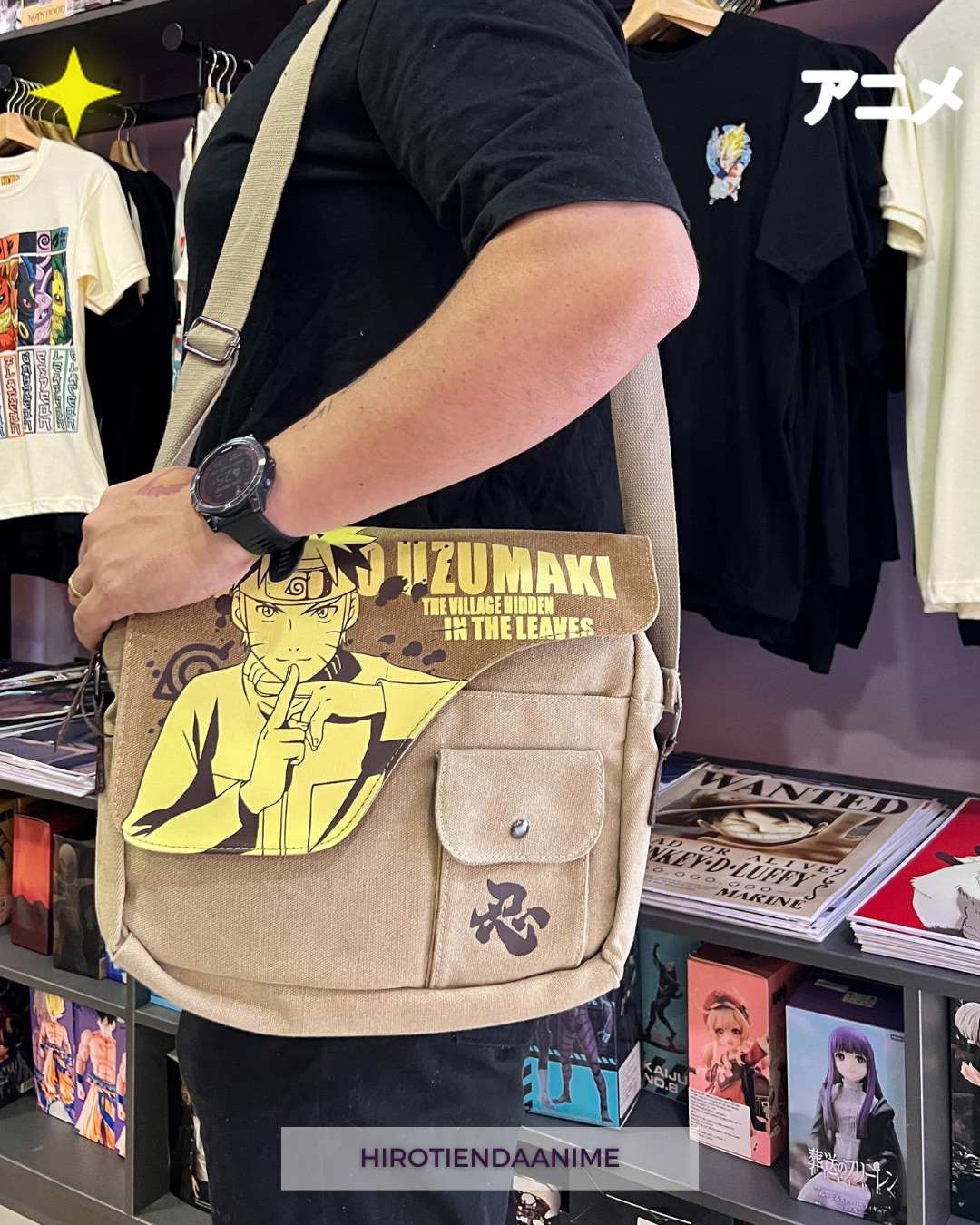 Morral Manos Libres Naruto Uzumaki – konoha