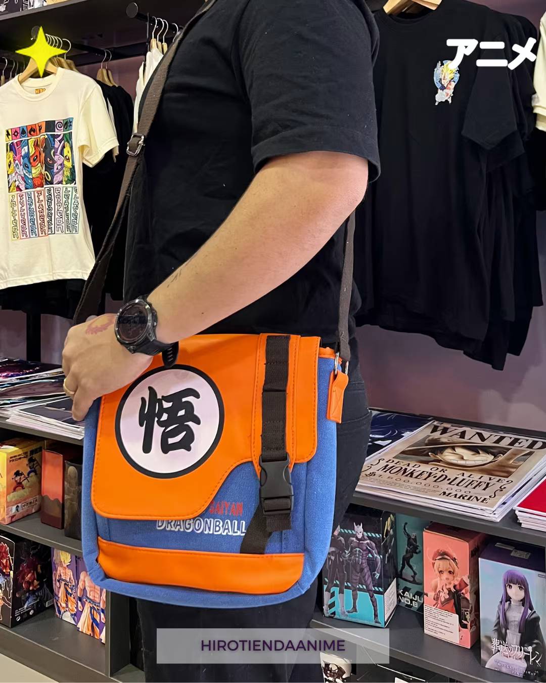 Morral Manos Libres - Dragon Ball Z (Kanji Wisdom)