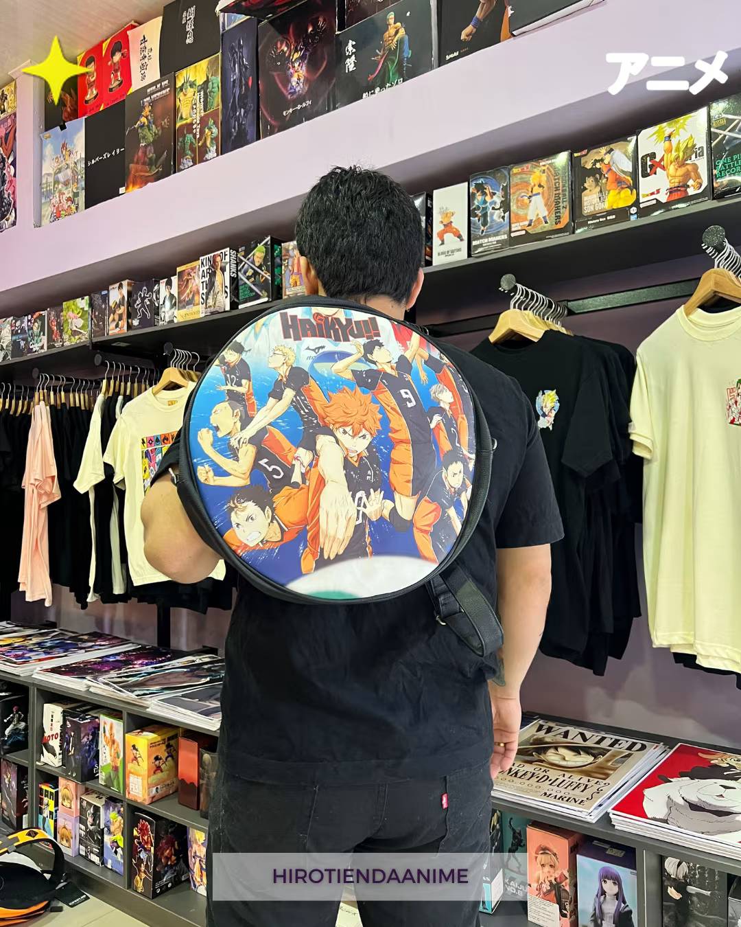 Morral Circular Haikyu!! - Equipo Karasuno
