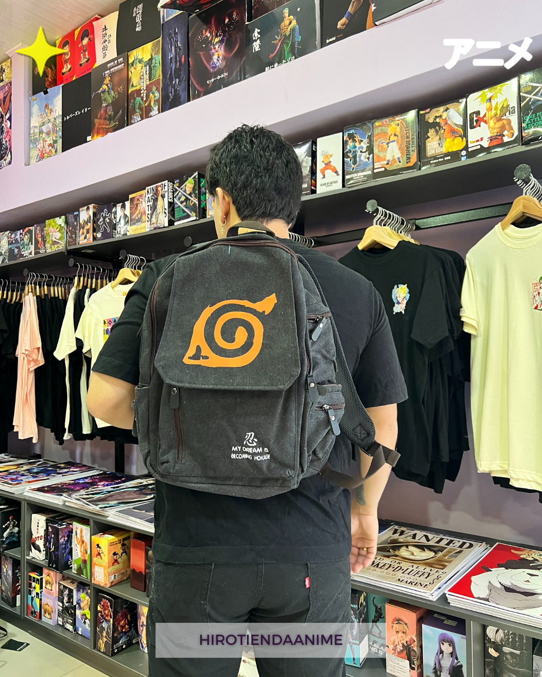 Morral Naruto - Símbolo de Konoha