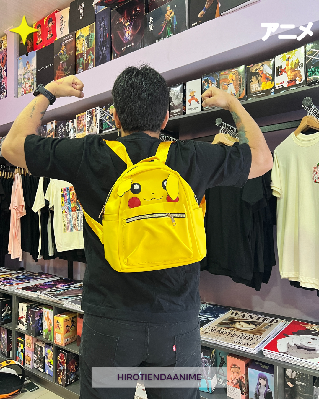 Mini Morral Pokémon - Pikachu Kawaii