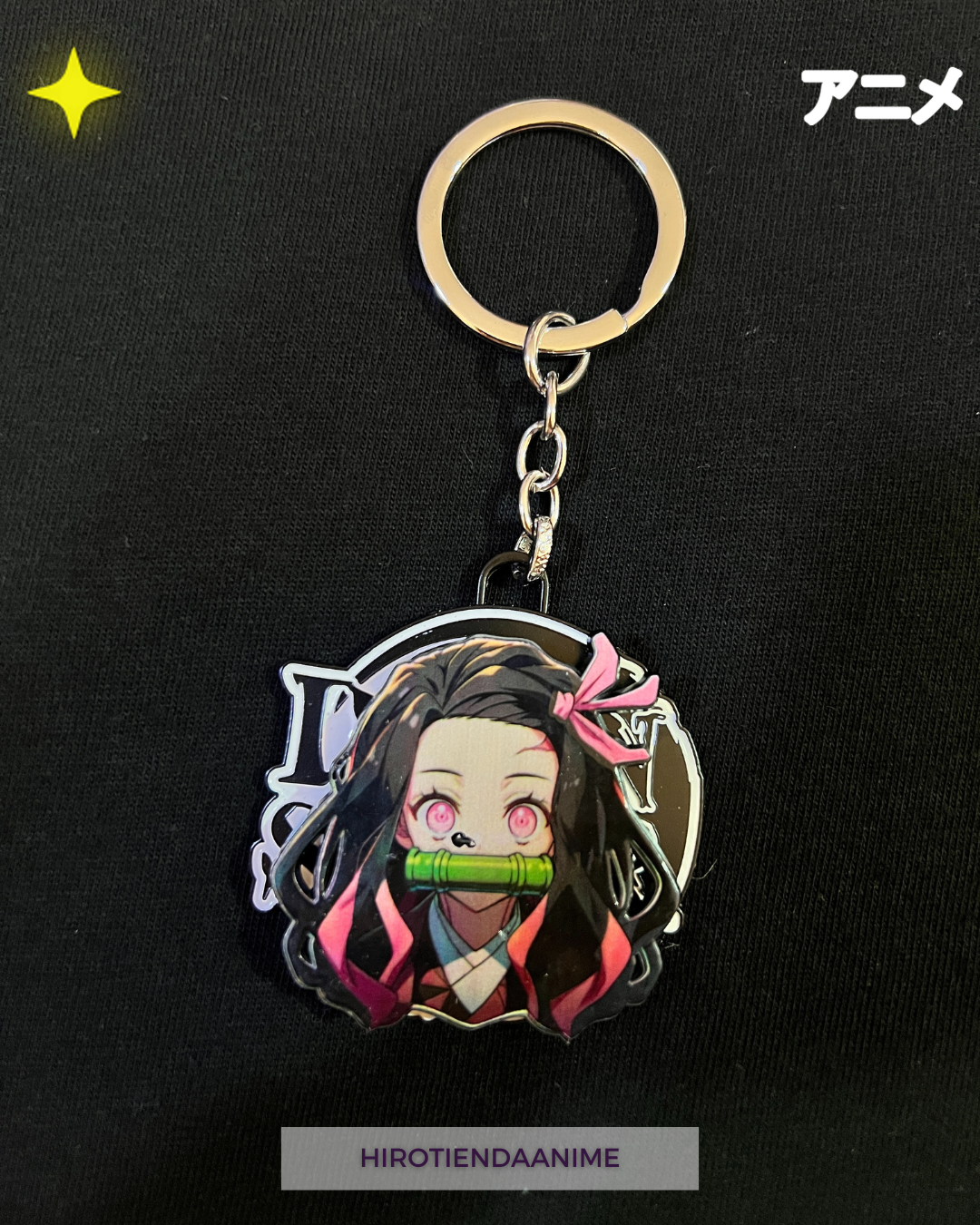 Llavero Spinner Nezuko Kamado - Demon Slayer