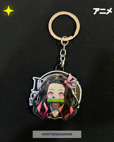 Llavero Spinner Nezuko Kamado - Demon Slayer