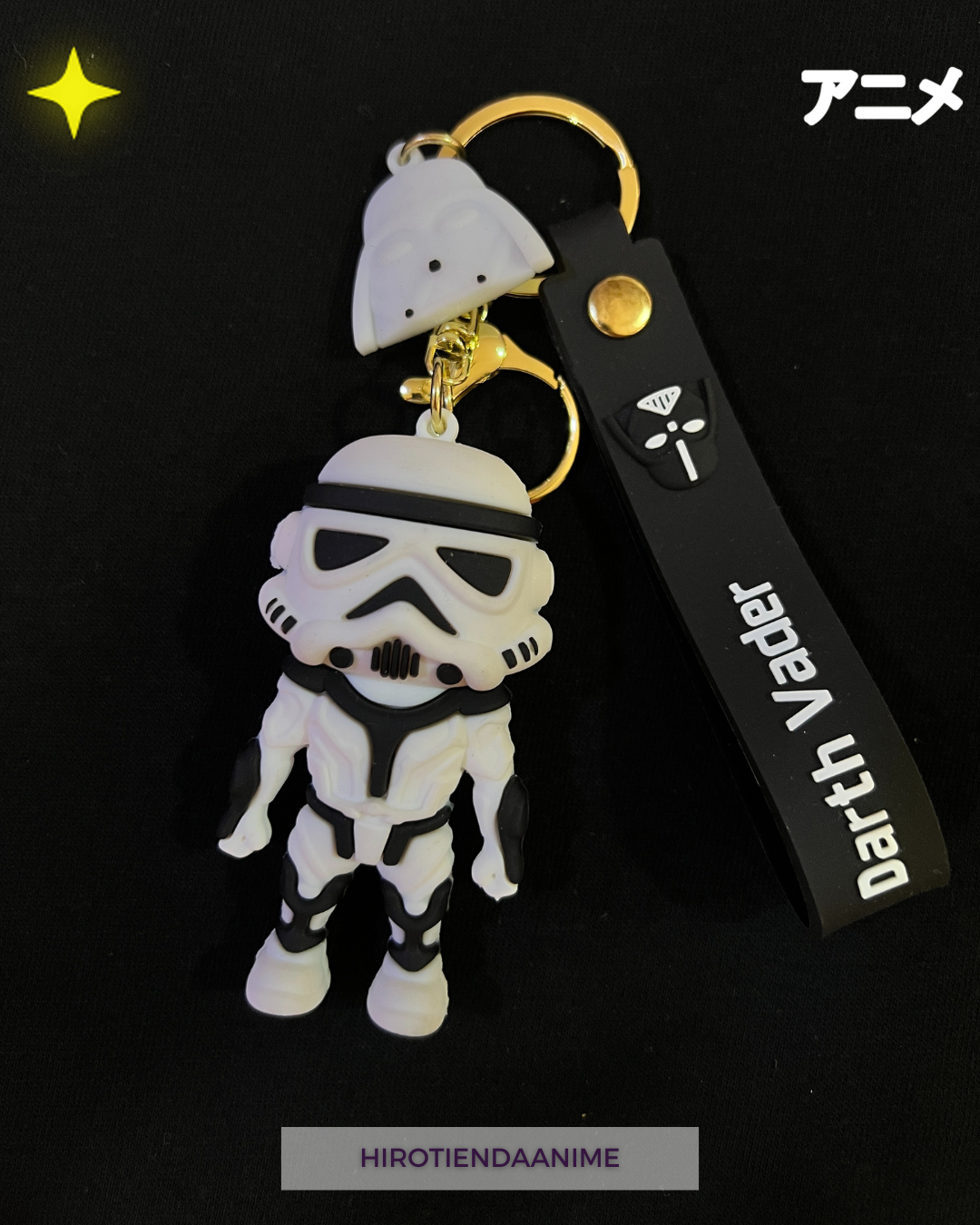 Llavero Goma Stormtrooper - Star Wars Edition
