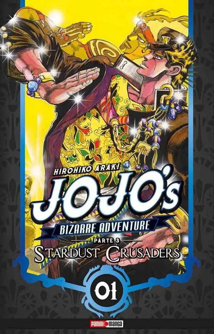 Manga Jojos Bizarre Adventure Parte 3 - Stardust Crusaders