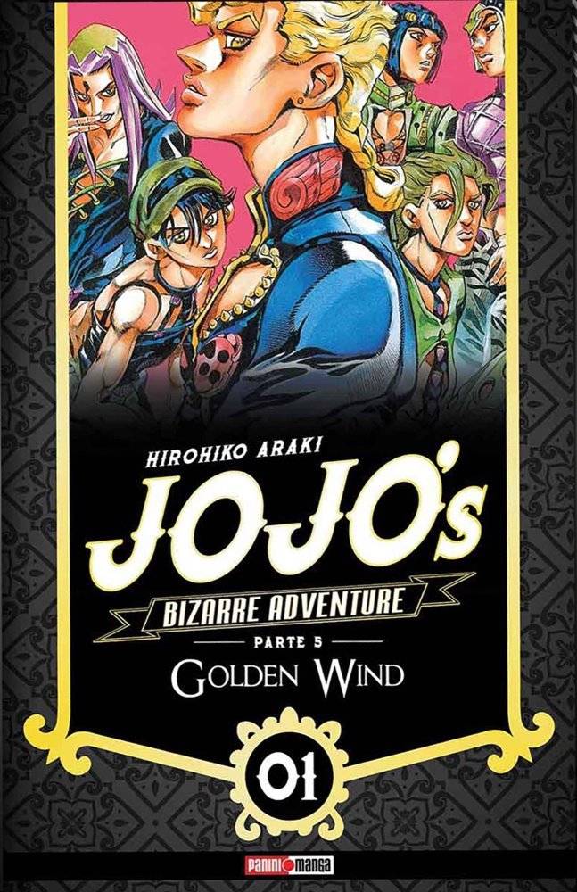 Manga Jojos Bizarre Adventure Parte 5 - Golden Wind