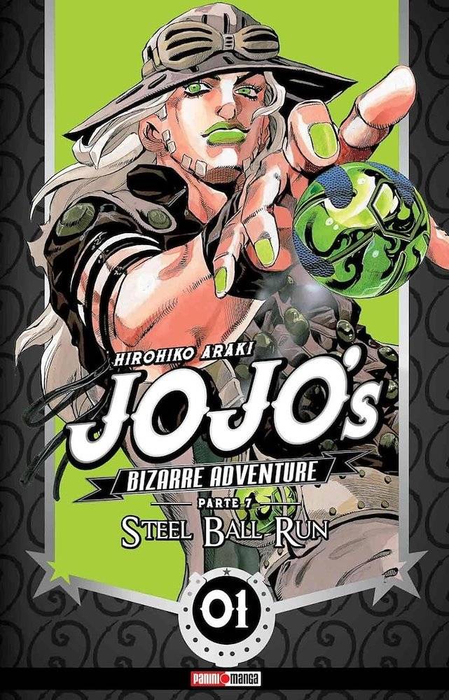Manga Jojos Bizarre Adventure Parte 7 - Steel Ball Run
