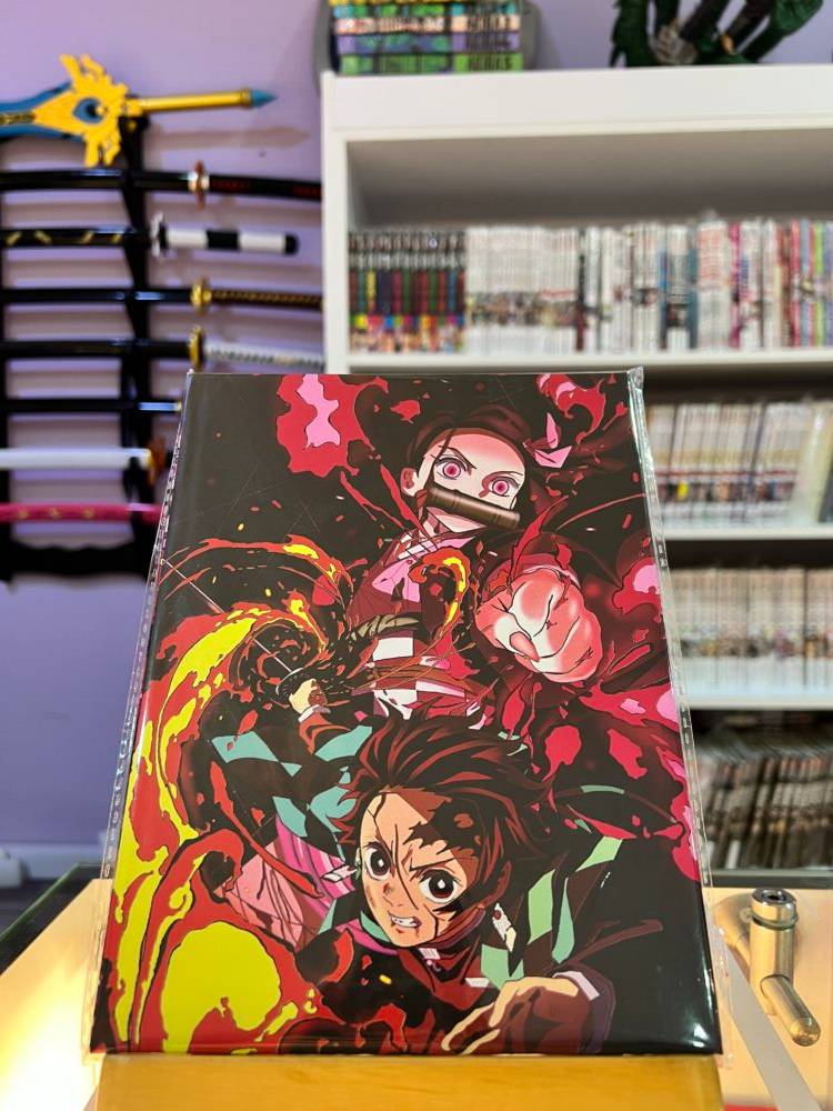 Libretas Kimetsu No Yaiba-Rayada