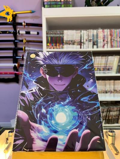 Libreta Jujutsu Kaisen-Cuadriculada