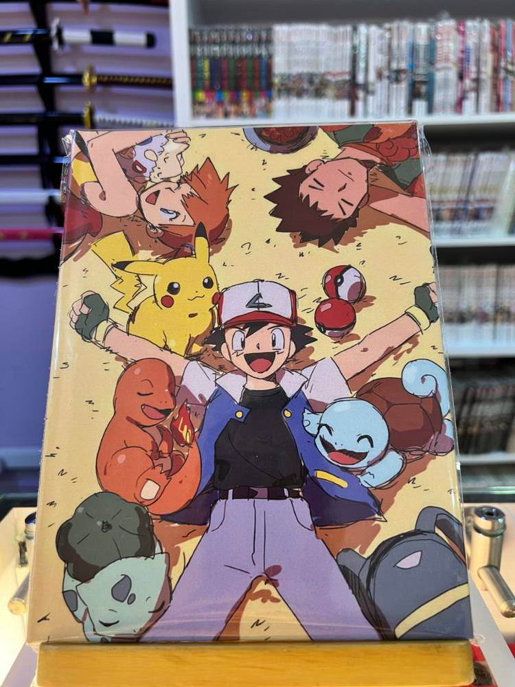 Libreta Pokemon-Rayada