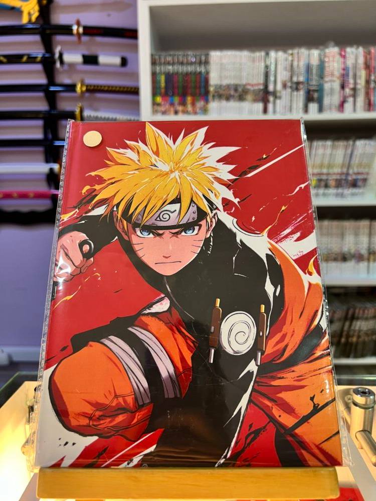 Cuaderno Naruto- Cuadriculado