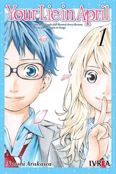 Manga Your Lie in April Editorial Ivrea