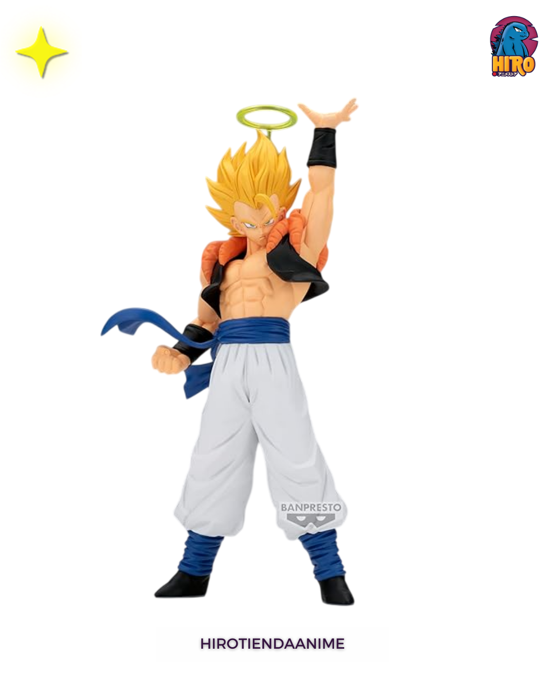 Figura Gogeta Super Saiyan- Dragon ball Banpresto