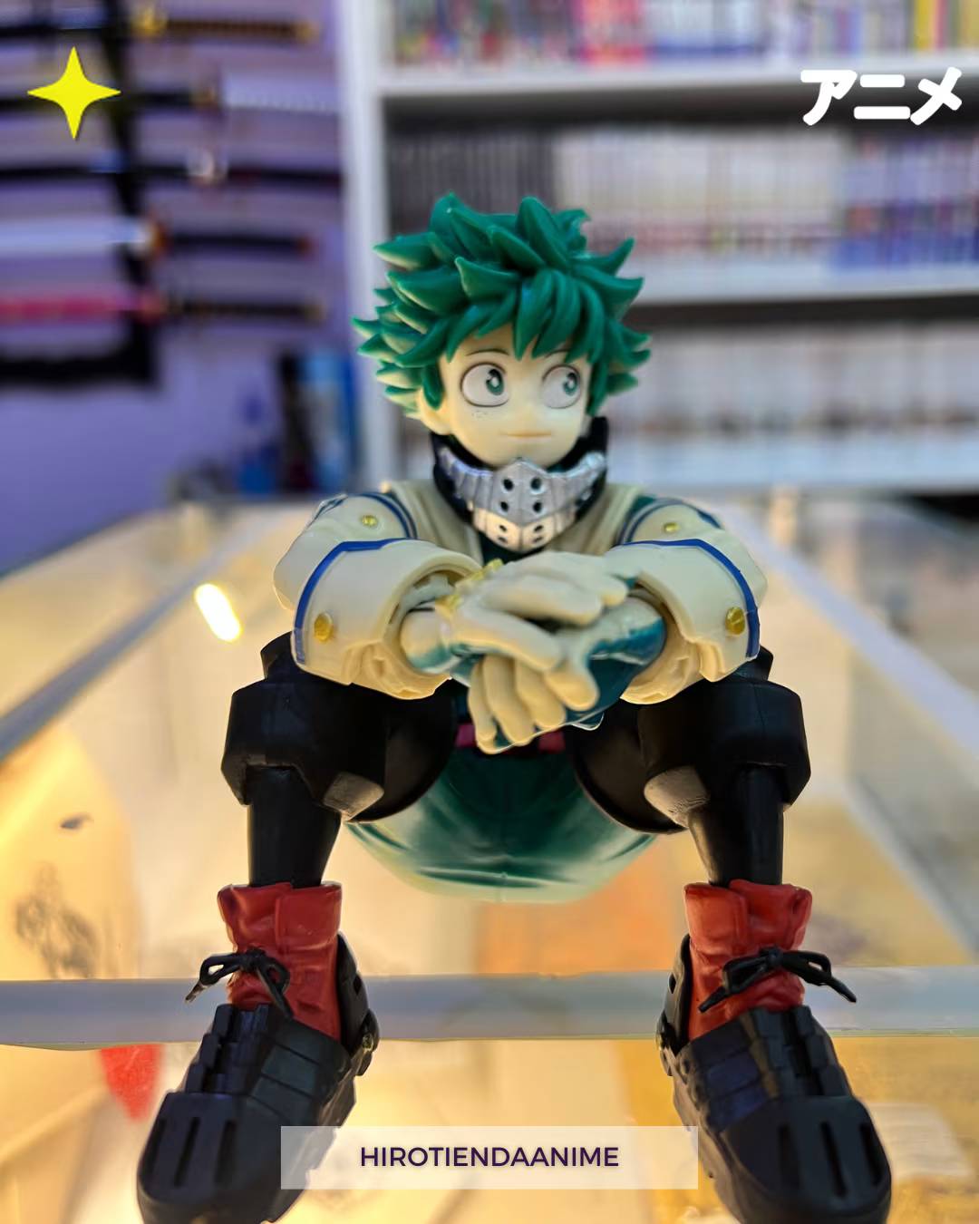 Figura Izuku Midoriya Sentado | My Hero Academia
