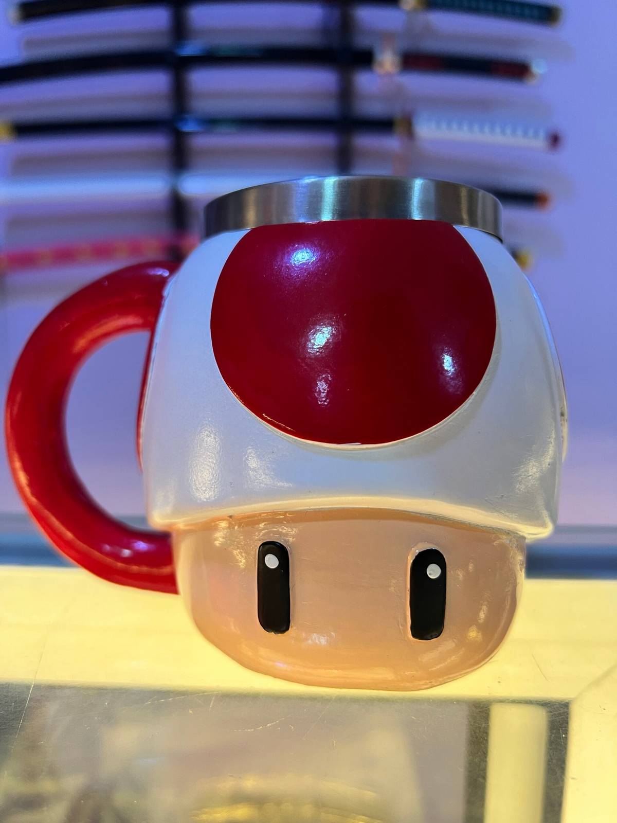Taza Mario Bros Toad-Hongo