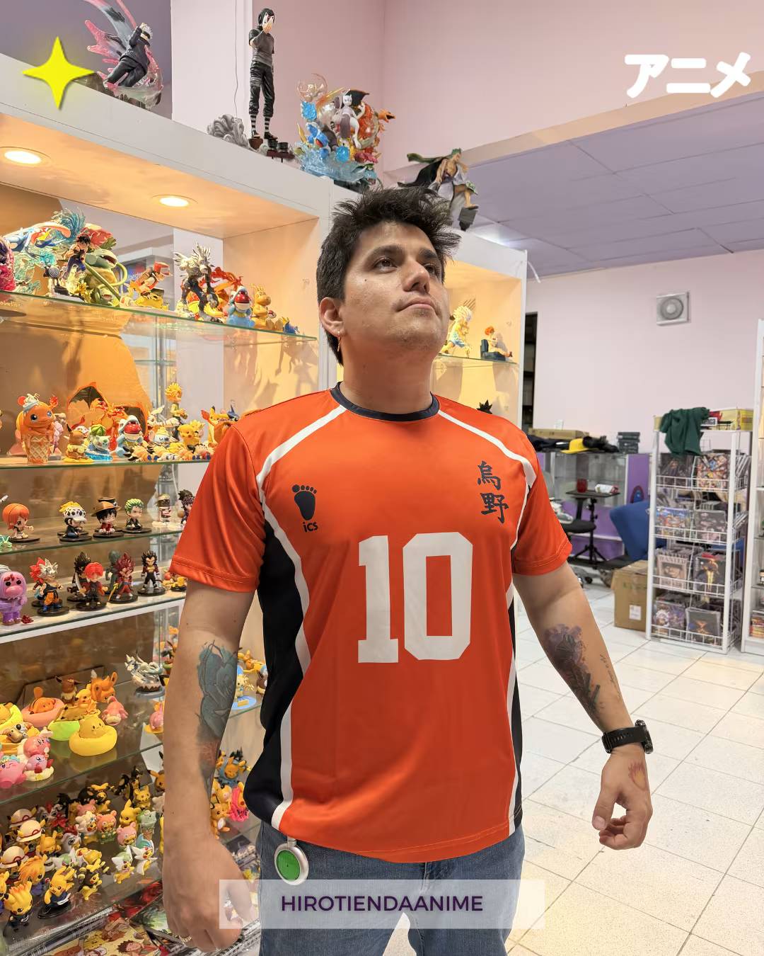 Camisa haikyuu