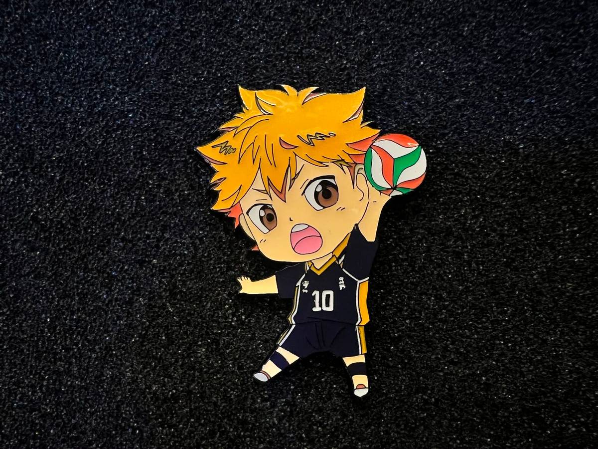 Pin Haikyuu-Hinata Metalico