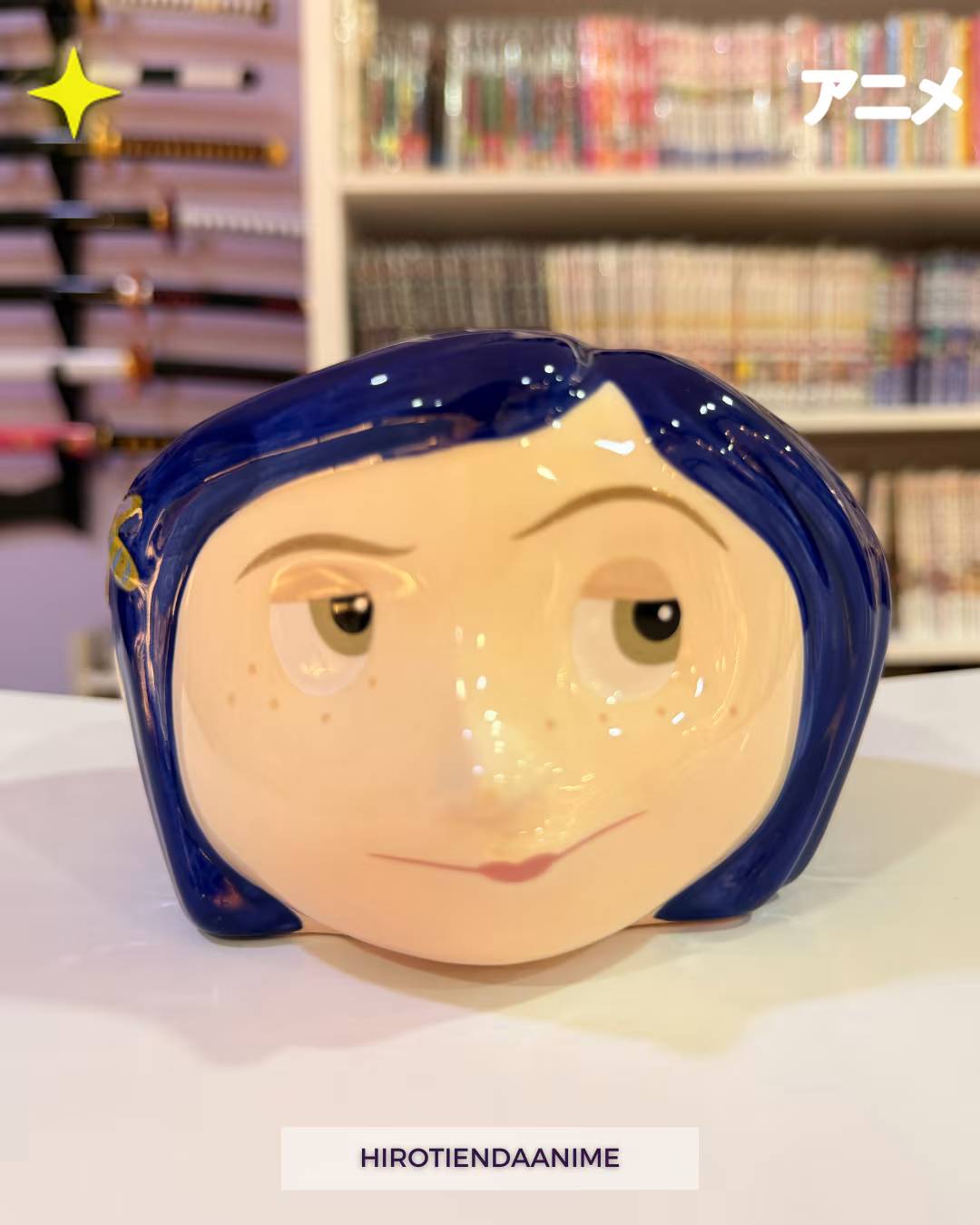Taza Coraline y la puerta secreta