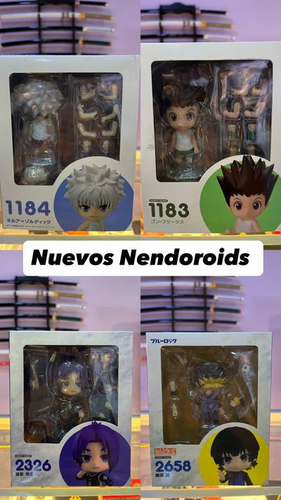 Nuevos Nendoroids