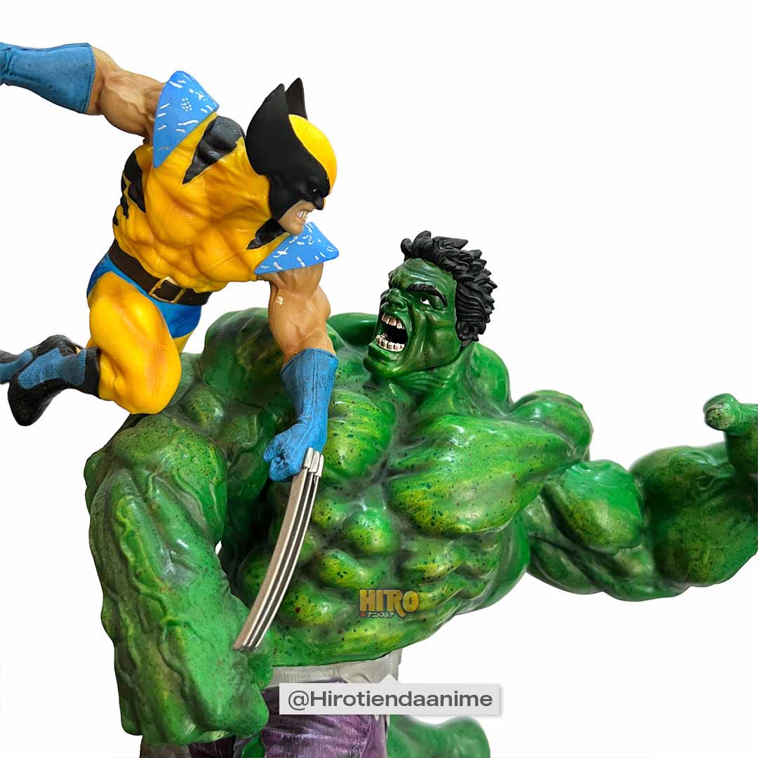 Figura Colección Hulk Vs Wolverine Hiro Tienda Anime