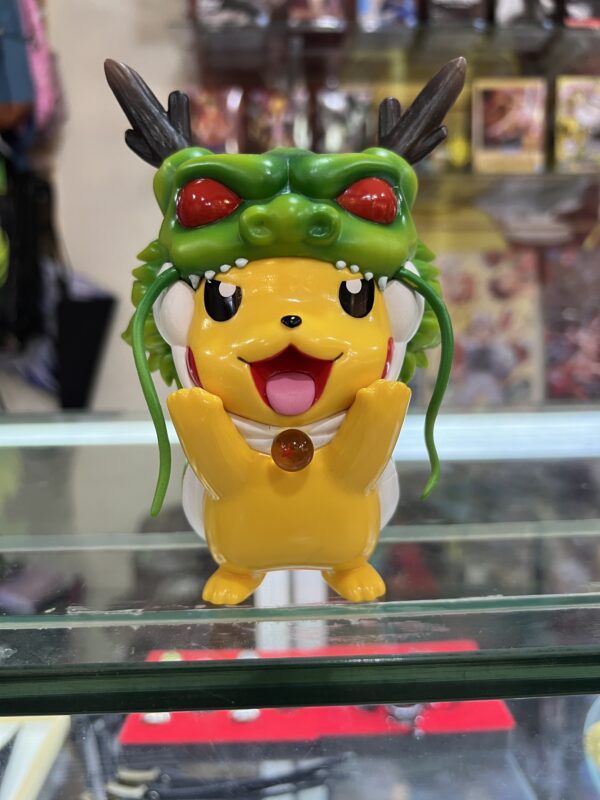 figura de pikachu shenlong dragon ball pokemon