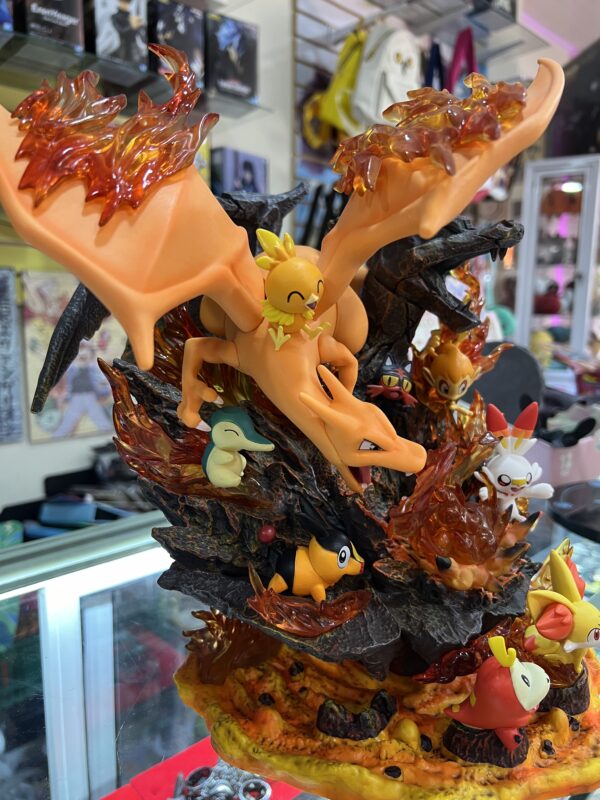 figura de pokemon de fuego anime