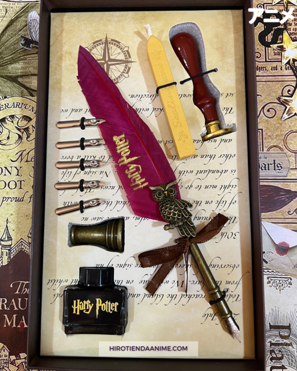 set plumas harry potter