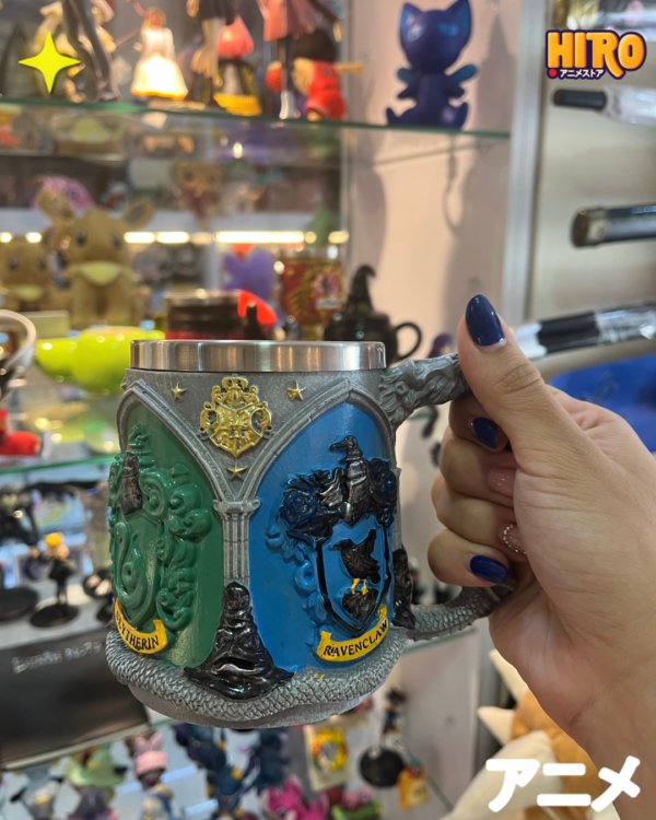 Taza 3D Casas de Hogwarts
