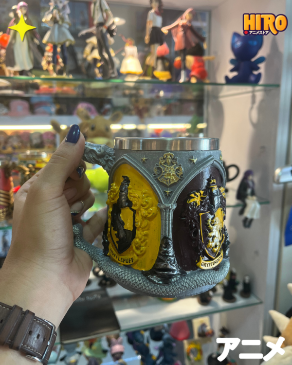 Taza 3D Casas de Hogwarts