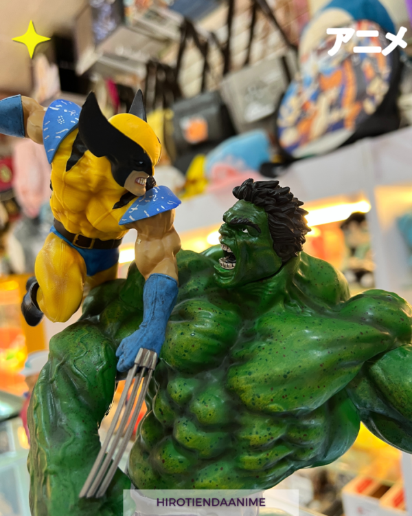 Figura Hulk vs Wolverine