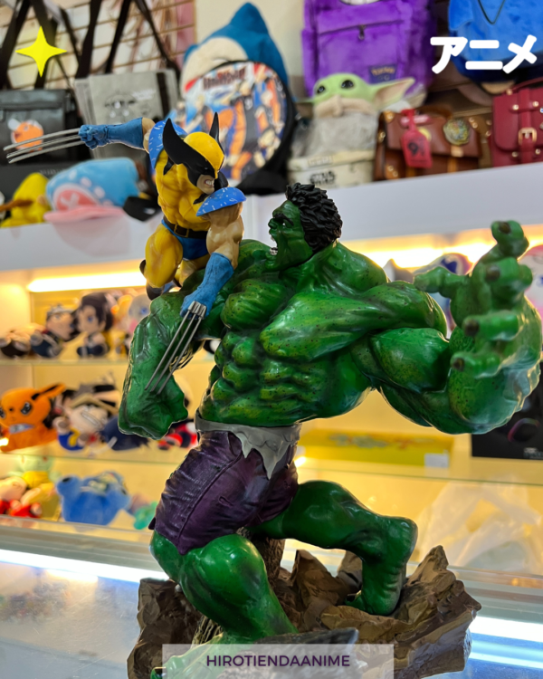 Figura Hulk vs Wolverine
