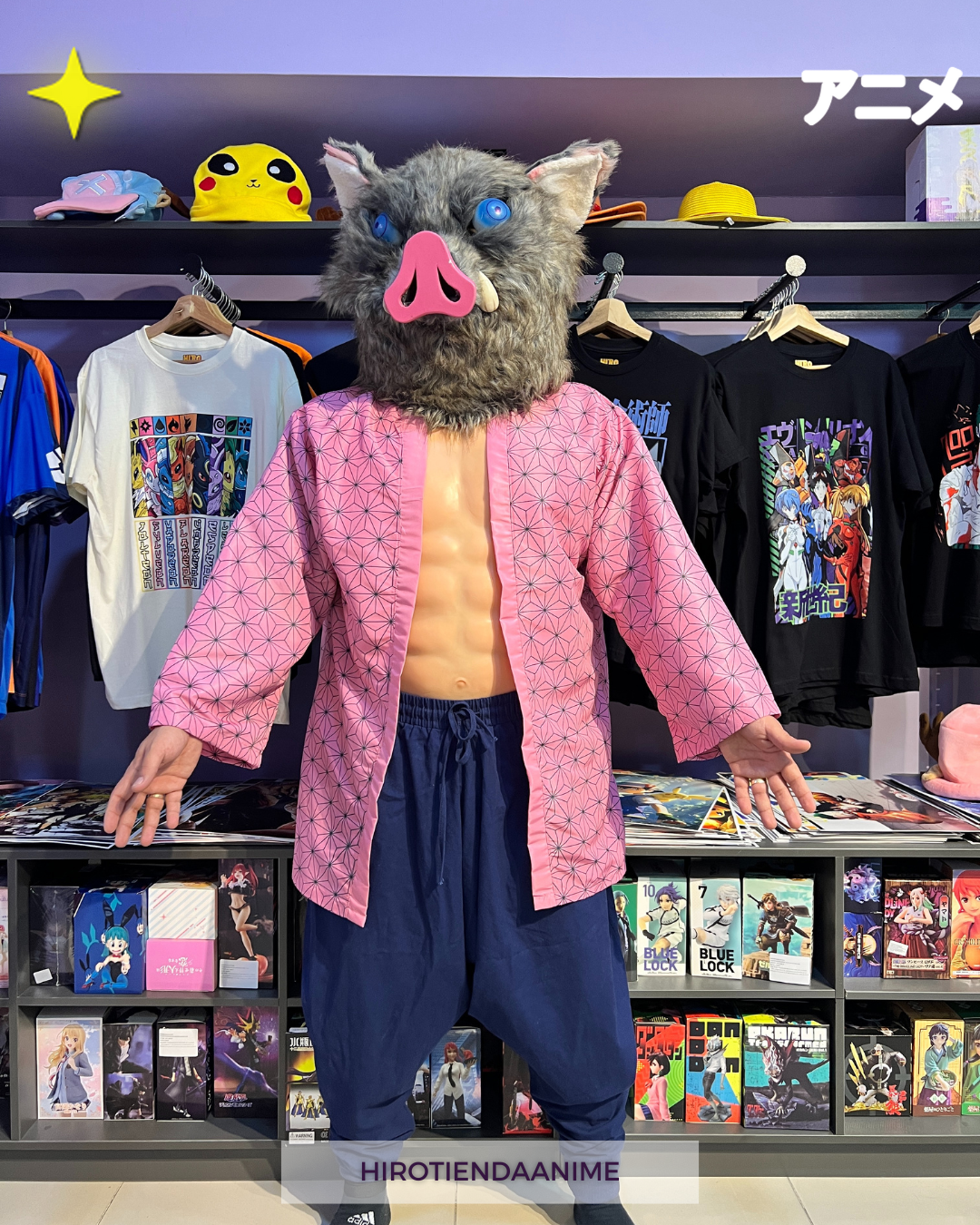 Haori kimono Nezuko Kamado - Kimetsu no Yaiba