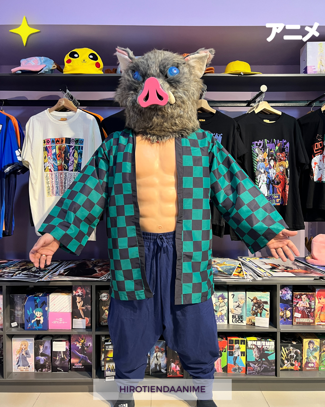 Haori kimono Tanjiro Kamado - Kimetsu no Yaiba