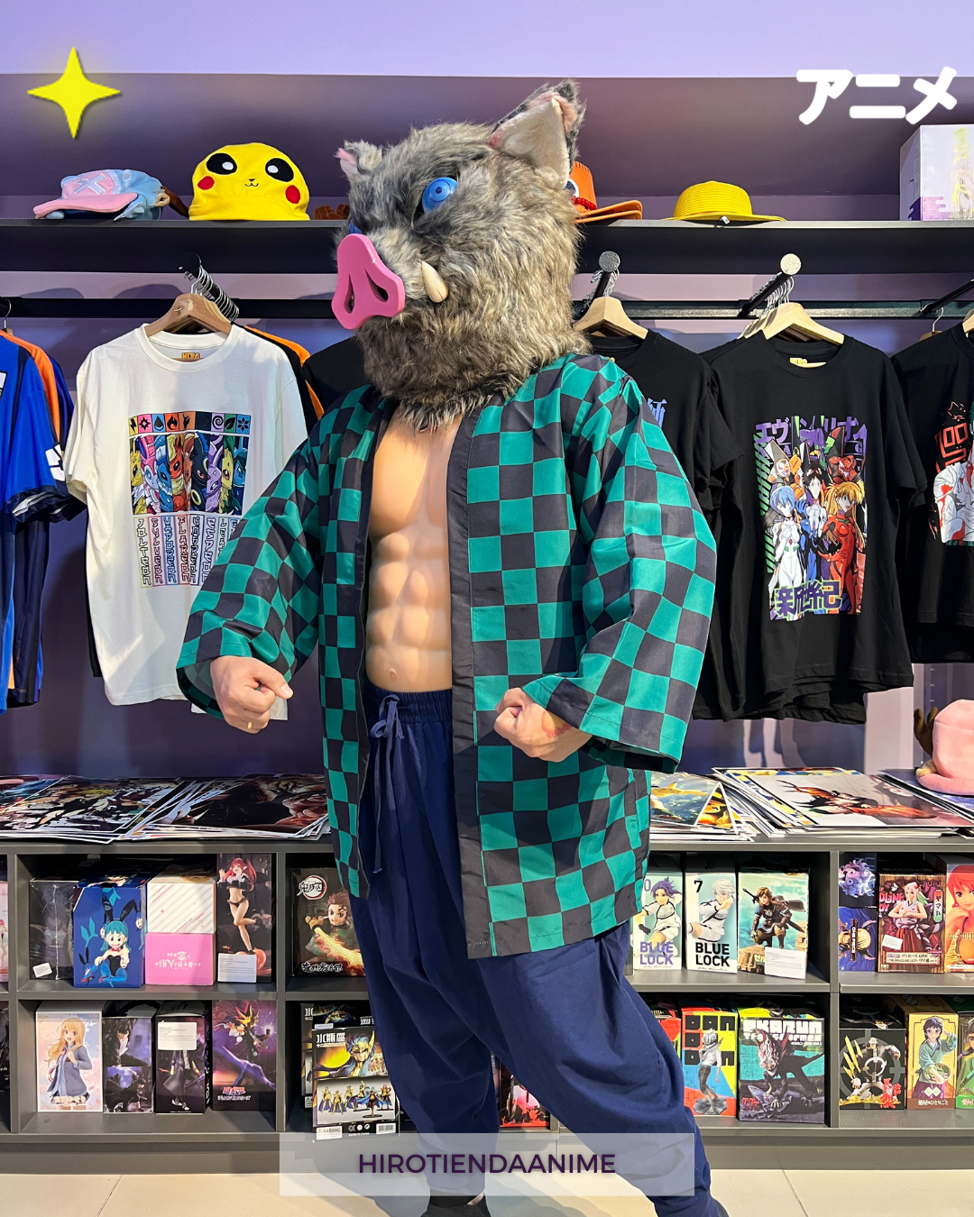 Haori kimono Tanjiro Kamado - Kimetsu no Yaiba - Image 2