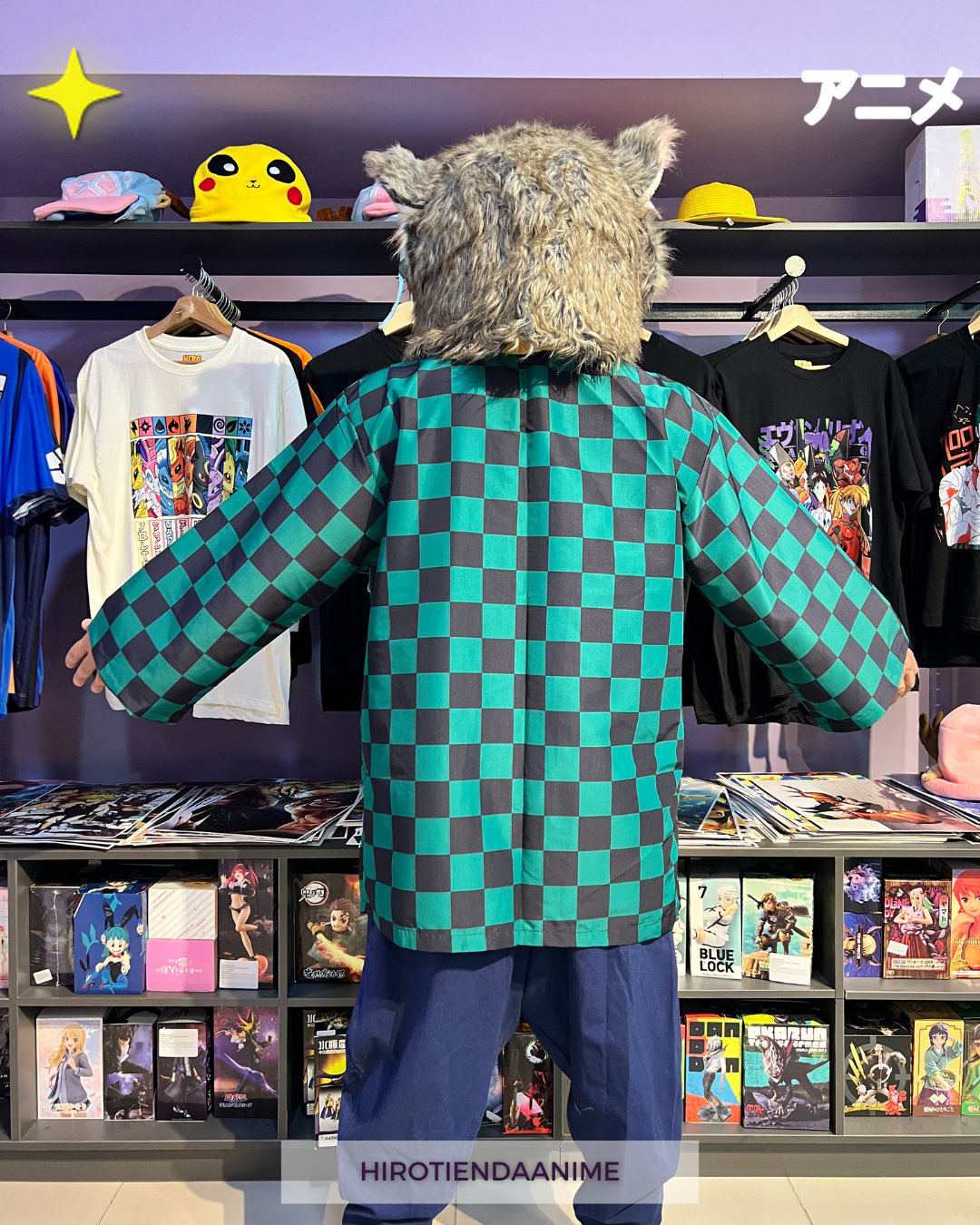 Haori kimono Tanjiro Kamado - Kimetsu no Yaiba - Image 3