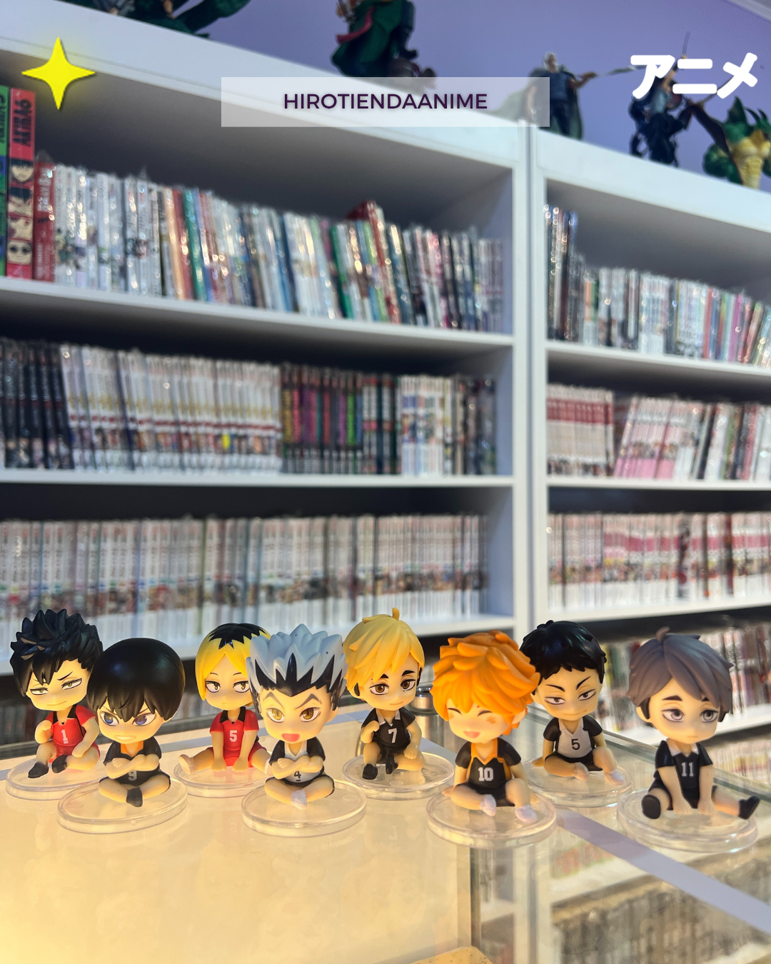 Set Figuras Haikyuu
