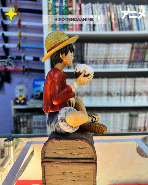 Luffy Comiendo